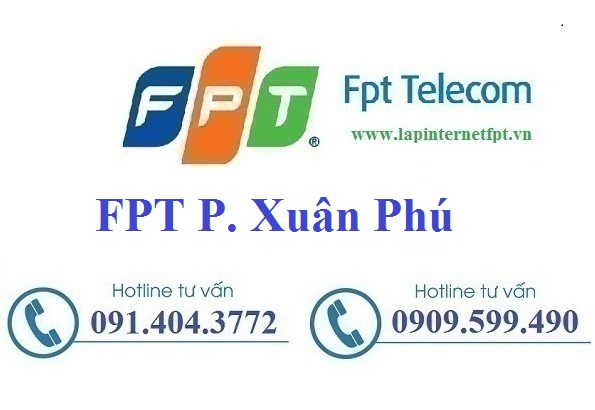 Đăng ký cáp quang FPT Phường Xuân Phú