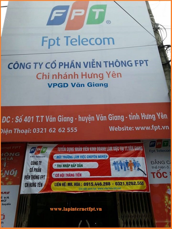 Chi nhánh FPT Huyện Văn Giang