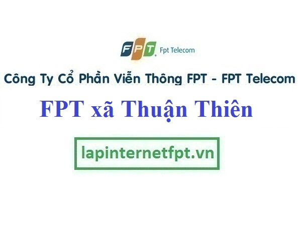 Lắp Đặt Mạng FPT Xã Thuận Thiên Tại Kiến Thụy Hải Phòng