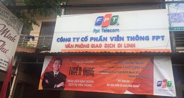 van phong fpt tai di linh