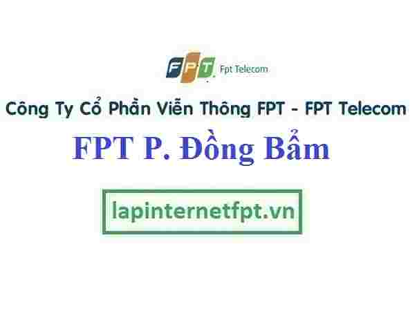 Lắp Đặt Mạng FPT Phường Đồng Bẩm Thành Phố Thái Nguyên