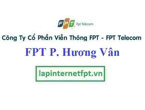 Đăng ký cáp quang FPT Phường Hương Vân