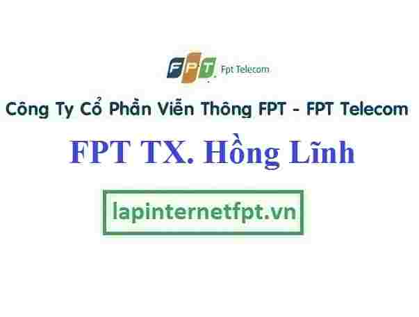 Đăng ký cáp quang FPT Thị Xã Hồng Lĩnh