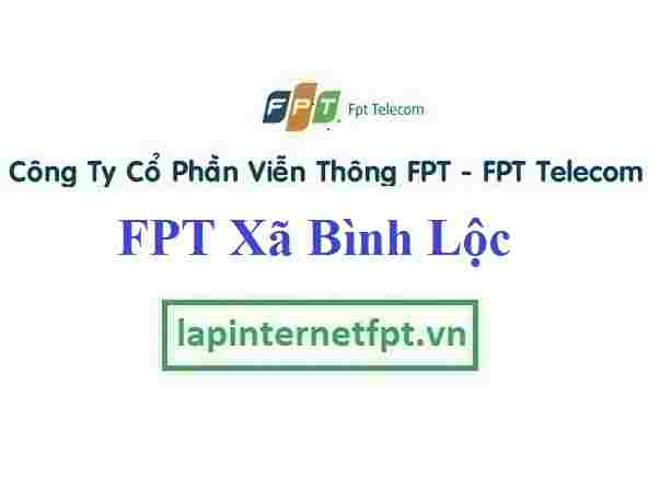 Lắp Đặt Mạng FPT Xã Bình Lộc Thị Xã Long Khánh Đồng Nai