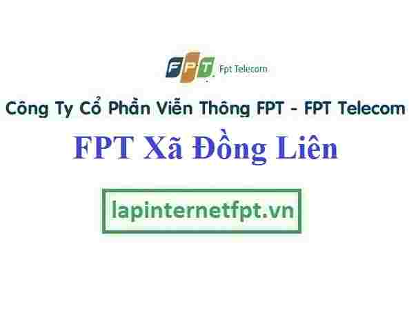 Đăng ký cáp quang FPT Xã Đồng Liên