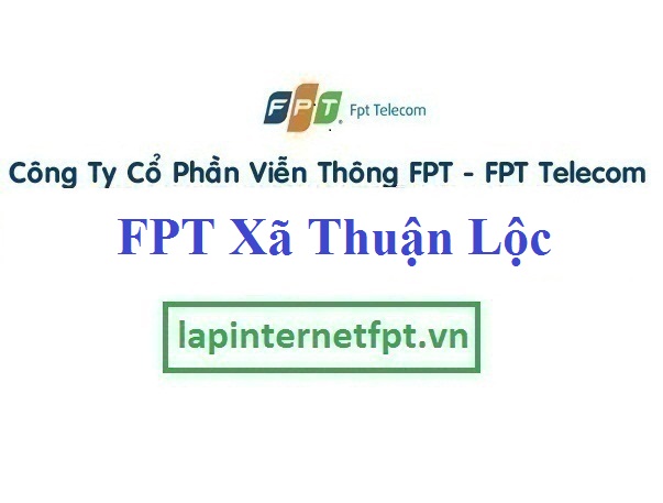 Lắp Đặt Mạng FPT Xã Thuận Lộc Thị Xã Hồng Lĩnh Hà Tĩnh