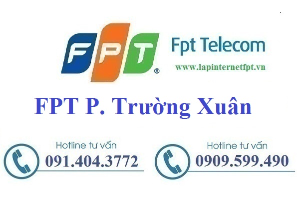 Đăng ký cáp quang FPT Phường Trường Xuân