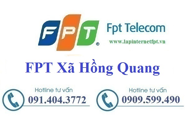 Lắp internet fpt xã Hồng Quang 