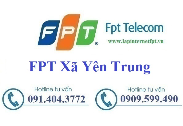 Đăng ký cáp quang FPT xã Yên Trung