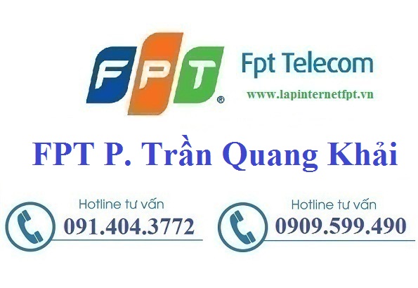 Đăng ký cáp quang FPT Phường Trần Quang Khải