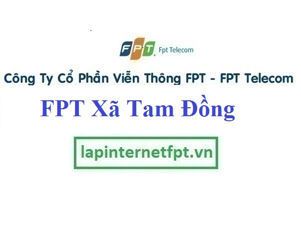 Lắp đặt mạng FPT ở Xã Tam Đồng 