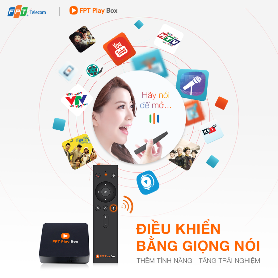 Điều khiển Bằng Giọng Nói Trên FPT Play Box