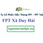Lắp Đặt Mạng FPT phường Duy Hải Tại Duy Tiên Hà Nam