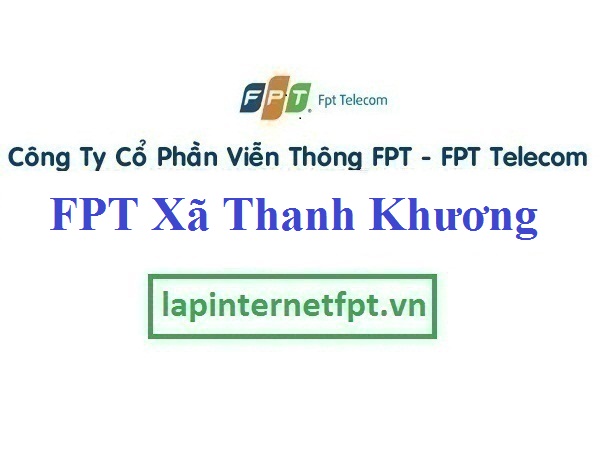 Lắp Đặt Mạng FPT Xã Thanh Khương Tại Thuận Thành Tỉnh Bắc Ninh