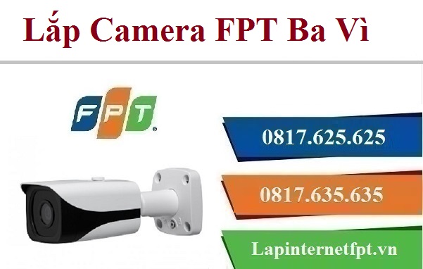 Lắp đặt camera ở tại huyện Ba Vì