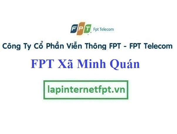 Lắp mạng fpt xã Minh Quán