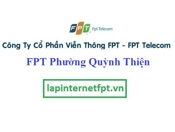 lắp mạng fpt phường Quỳnh Phương