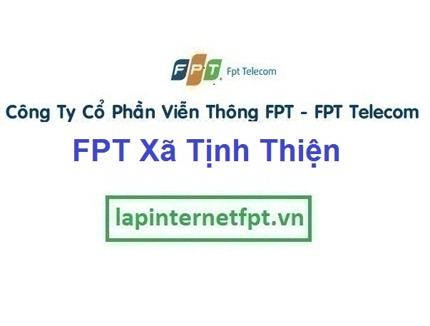 Lắp Đặt Mạng FPT Xã Tịnh Thiện 