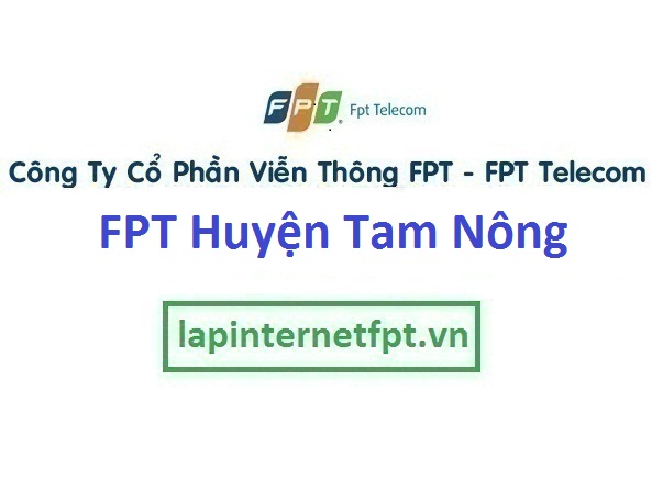 Lắp Mạng Fpt Huyện Tam Nông 