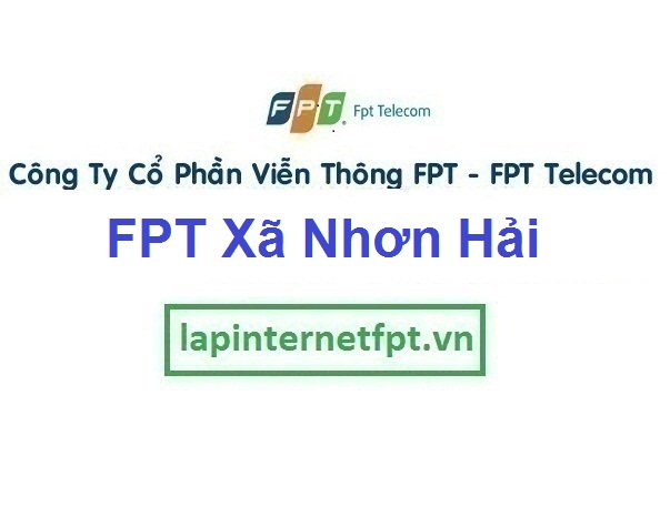 Đăng ký lắp internet fpt xã Nhơn Hải