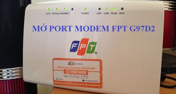 cach mo port modem fpt g97d2