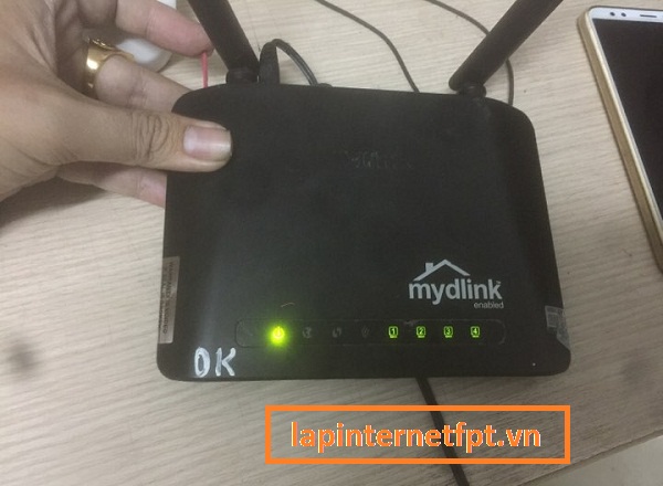 reset router Wifi D-link về dạng mặc định