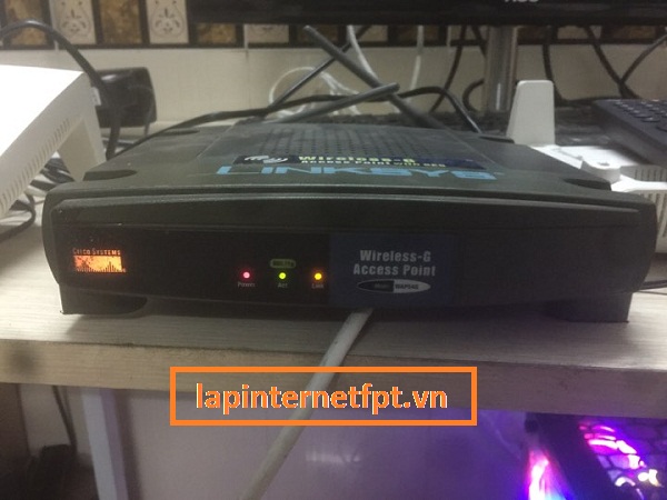 Cấu hình Router Wifi Linksys WAP54G