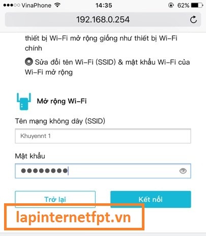 Cấu hình Wifi Repeater Totolink EX200 