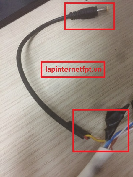 Cách bấm đầu dây mạng LAN làm dây tín hiệu và dây nguồn camera