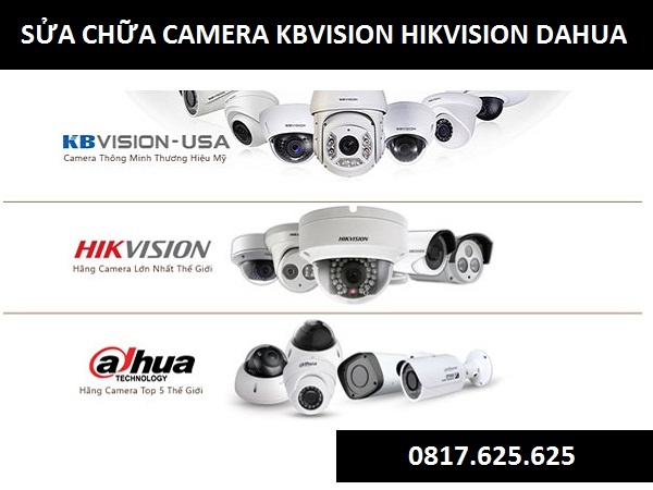 Dịch vụ sửa chữa camera KBvision Hikvision Dahua