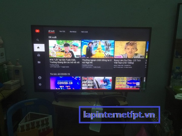 Điều khiển truyền hình Fpt qua Smart phone bằng Youtube Pair