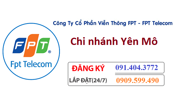 Lắp Internet Fpt huyện Yên Mô