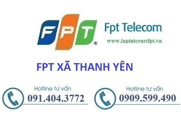 Lắp internet Fpt xã Thanh Yên
