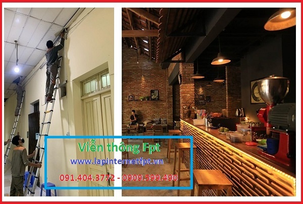 Lắp internet fpt Bảo Lộc cho quán cà phê