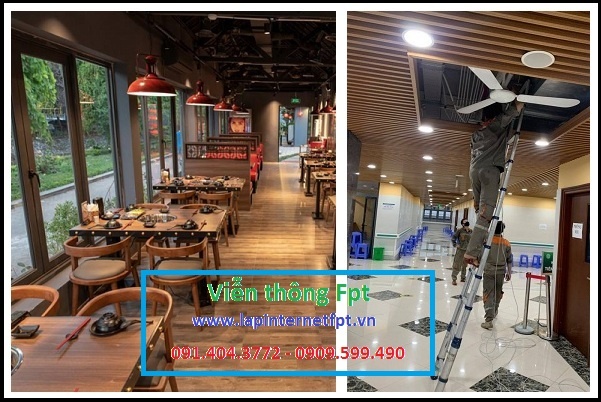 Lắp wifi fpt thị xã Hoàng Mai cho quán cà phê