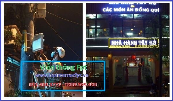 Lắp internet Fpt Chí Linh cho nhà hàng