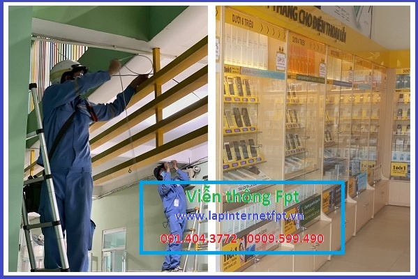 Lắp cáp quang fpt Hàm Thuận Nam cho cửa hàng 