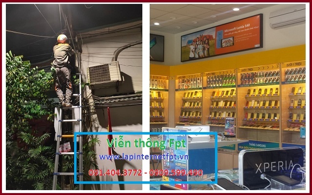 Lắp wifi fpt Hương Trà cho cửa hàng