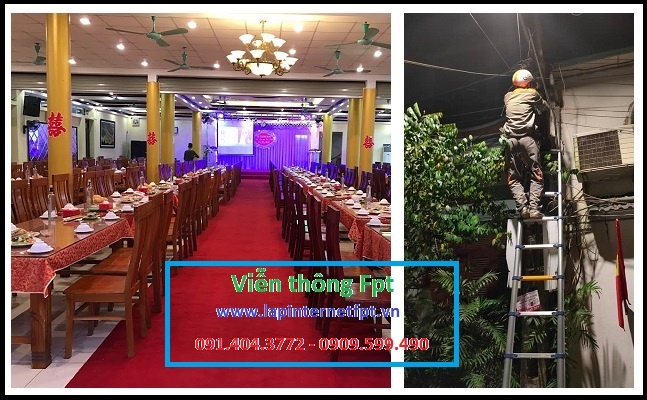 Lắp internet Fpt Phú Bình cho nhà hàng