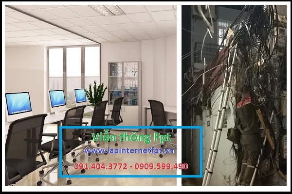 Lắp wifi fpt Bỉm Sơn cho văn phòng công ty 