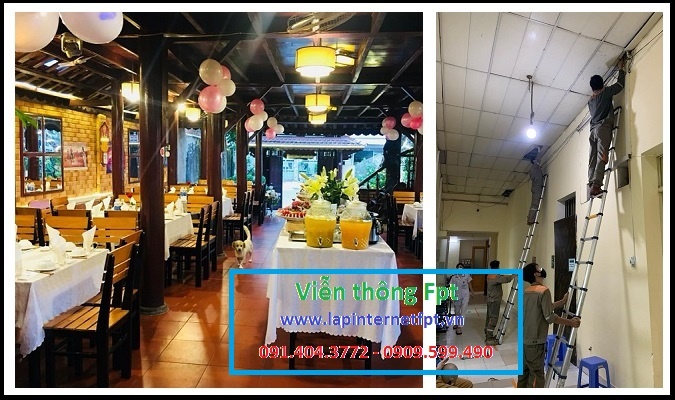 Lắp mạng wifi fpt Kon Tum cho nhà hàng