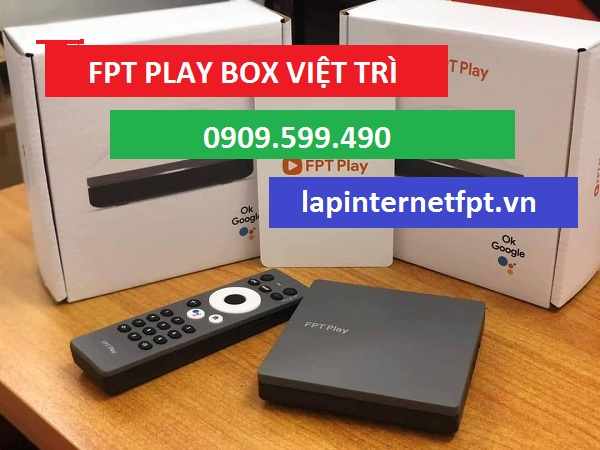 Lắp đặt đầu thu fpt play box Việt Trì