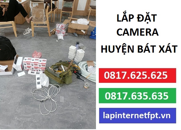 Lắp đặt camera huyện Bát Xát