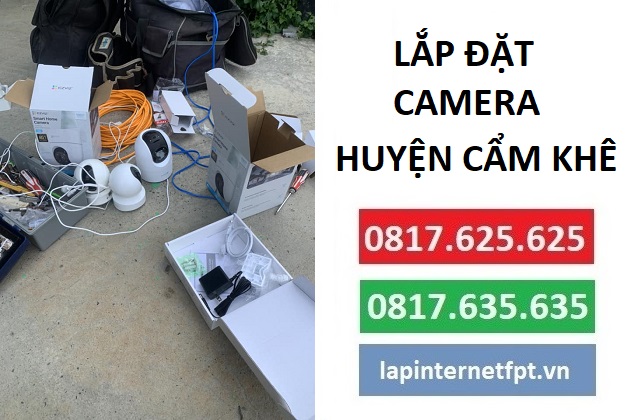 Lắp đặt camera chống trộm huyện Cẩm Khê