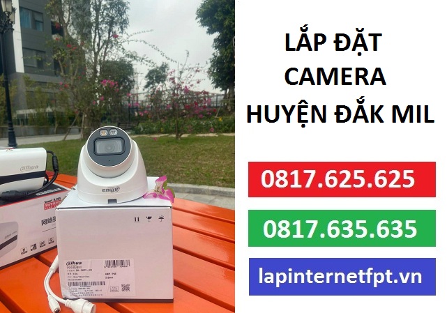 Lắp đặt camera huyện Đắk Mil