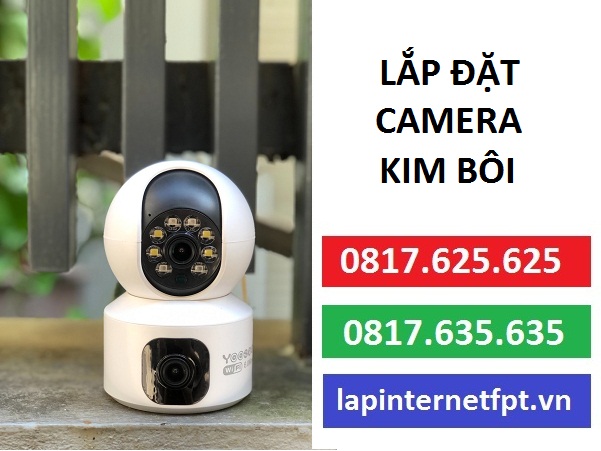Lắp đặt camera huyện Kim Bôi