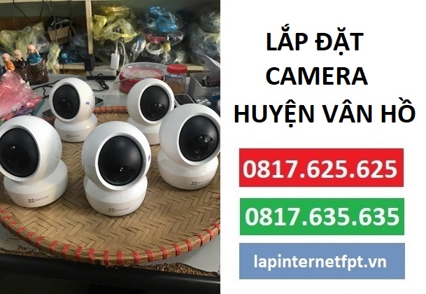 Lắp đặt camera huyện Vân Hồ