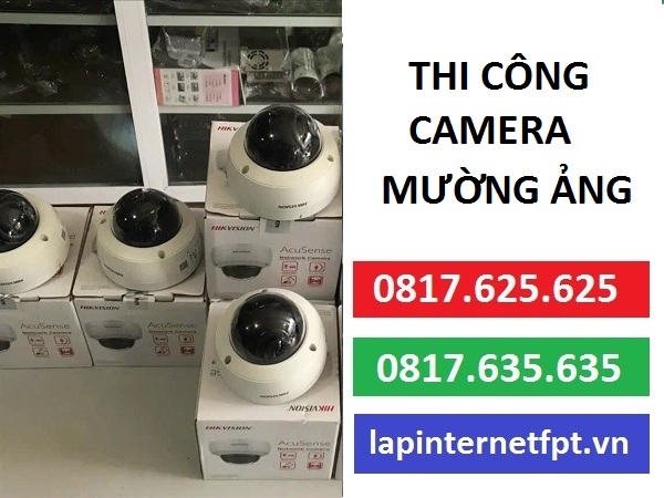 Thi công hệ thống camera huyện Mường Ảng