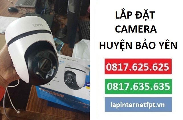 Thi công hệ thống camera huyện Bảo Yên