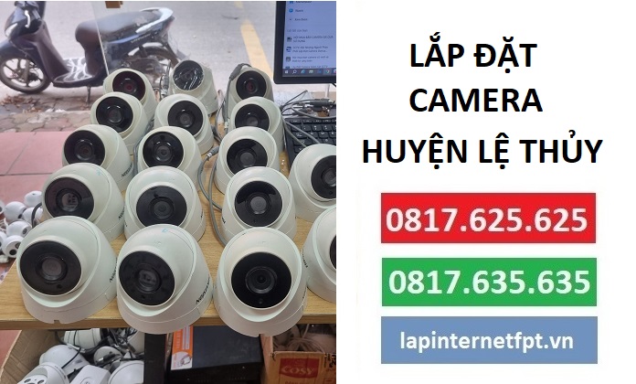 Lắp đặt camera huyện Lệ Thủy